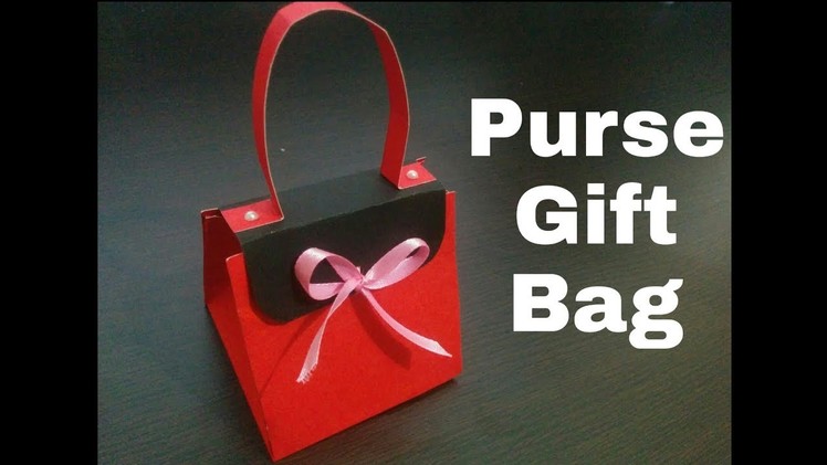 How to Make Purse Gift Bag | Handmade Purse