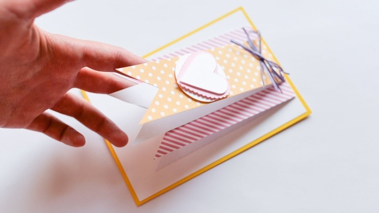 How to make : Simple Greeting Card | Łatwa Kartka Okolicznościowa - Mishellka #249 DIY