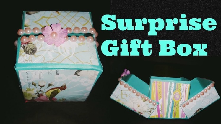 How to make Surprise Gift Box || Birthday Gift Ideas