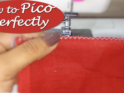 How to Pico. Picot Perfectly | How to use Picot Foot