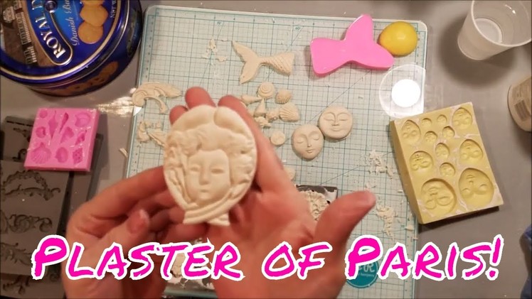How to Use Plaster Of Paris - Molding.In Molds (Products listed below)