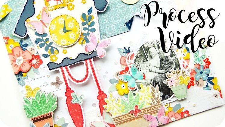 It's The Little Things | Scrapbook Process Video