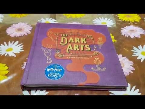 J.K.Rowling Wizarding World The Dark Arts A Movie Scrapbook Book From Harry Potter New Unboxing
