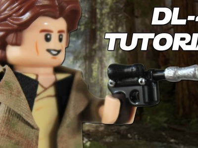 LEGO Customizing Tutorial: How to Make Han's DL-44 Blaster (ESB.ROTJ)
