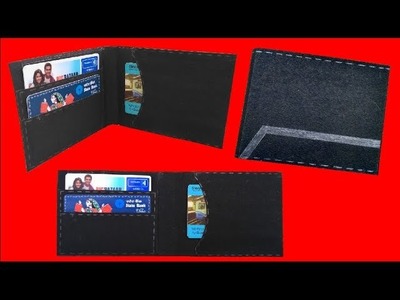 Make your own wallet | how to make paper wallet for men at home