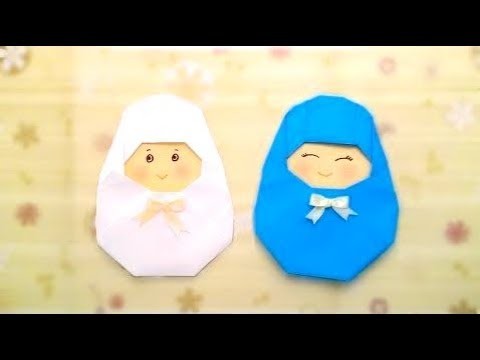 Origami Babies:-How to make an origami Babies easy Making Step-by-Step|Nice Paper Babies For Kids