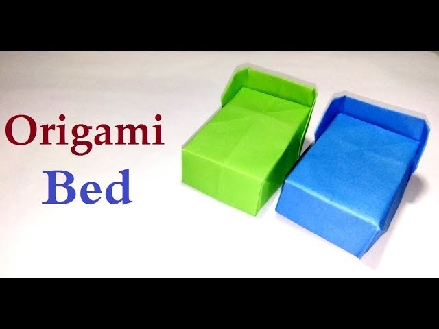 Origami Bed:-How to make an origami Bed easy Making Step-by-Step|Nice Paper Bed Simpley Way