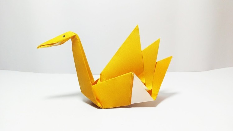 Origami Paper Swan – How to Make an Origami Swan – DIY Easy Swan Tutorial