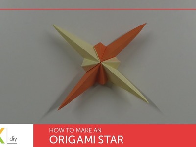 Origami toys #93 - How to make an origami star II