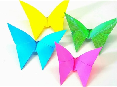 Origami Tutorial - How to fold an Easy Origami Butterfly
