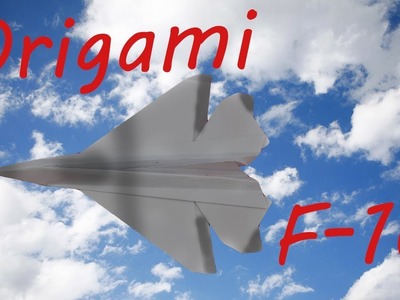 REMAKE: How to Fold an Origami F-16 Paper Airplane 2.0
