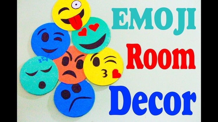 Smiley Emoji Room Decor | How To decorate your room with Old CDs | Recycle your old CDs | Eti's Etc