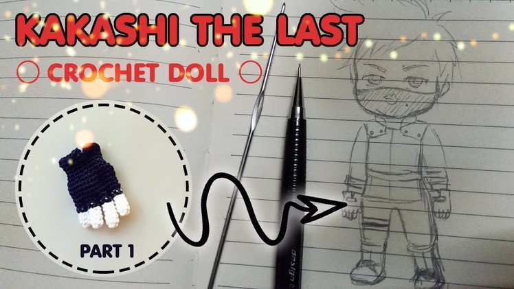 [Snailboo] P1 | Kakashi The Last chibi Doll | Crochet Tutorial - Gloves