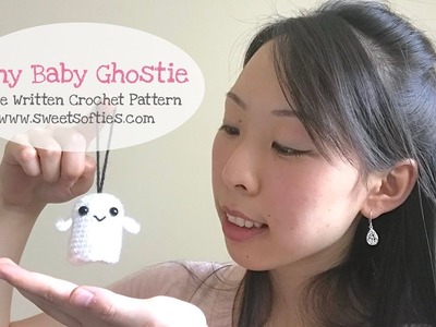 Tiny Baby Ghostie (Intro) || Free Amigurumi Crochet Written Pattern by Sweet Softies
