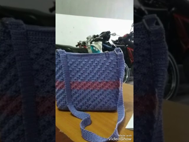 Tutorial crochet  motif kipas