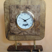 Wooden Desk or table clock