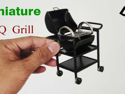 BBQ Grill | DIY Miniature Kitchen Accessories | easy crafts ideas