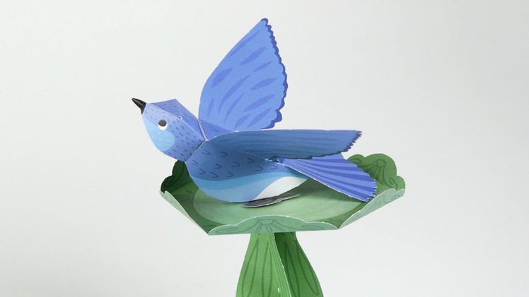 Build and Fly Your Own Paper Birds