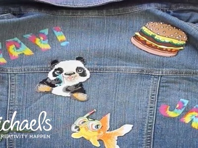Darby Smart: Add Patches to Your Denim Jacket | Michaels