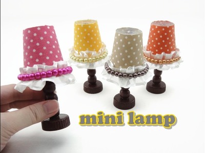 DIY Doll Accessories Mini Lamp - Easy