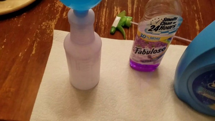 DIY Fabric Refresher using Dollar Store Products!  Lavender Scent! Potent!!