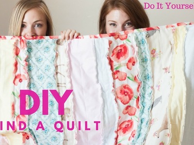 DIY: How to  Bind a Quilt Fast and Easy