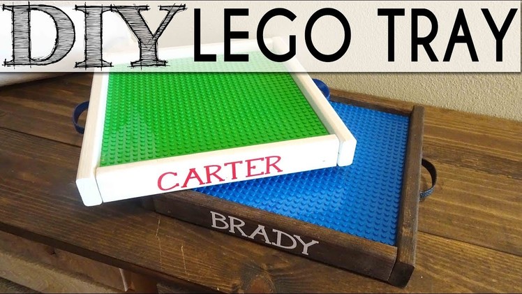 DIY Lego Tray