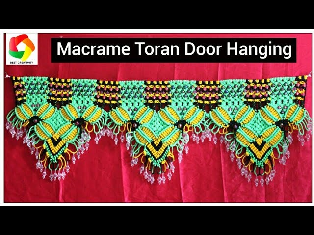 DIY Macrame Toran Door Hanging latest design 2017 | #6