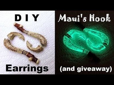 DIY Maui's Hook Earrings (giveaway ended)