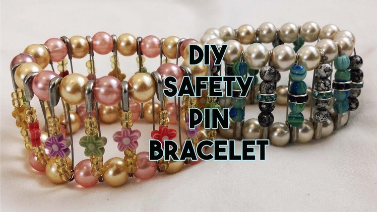 DIY: Safety Pin Bracelet - Craftbrulee