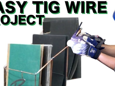 DIY Sand Paper Holder - Beginner Tig Welder Project - A way to get started