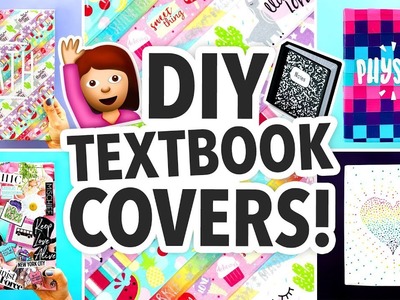 DIY TEXTBOOK COVERS FOR BACK TO SCHOOL 2017 | @karenkavett