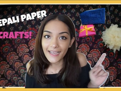 DIY: WAYS TO USE NEPALI PAPER! | Shanaya Nangia
