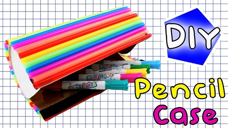 Drinking Straws DIY SCHOOL SUPPLIES | Easy Crafts