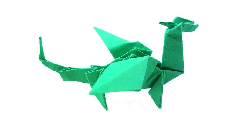 Easy Origami: Paper Dragon