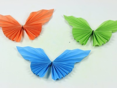 Easy Paper Butterfly Origami-Cute & Easy Butterfly DIY Origami for kids|How to make paper butterfly