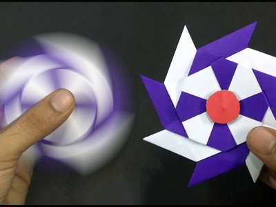 How To Make A Fidget Spinner Out Of Paper Without Bearings