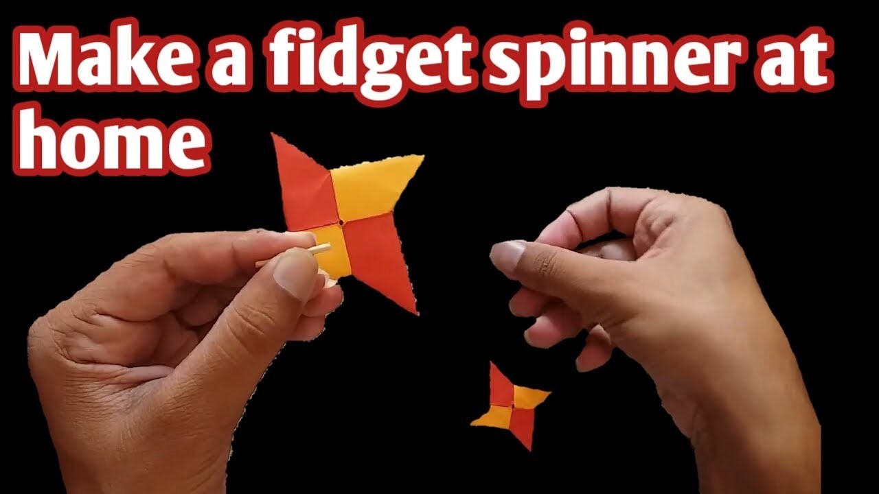 how-to-make-a-paper-fidget-spinner-without-bearings