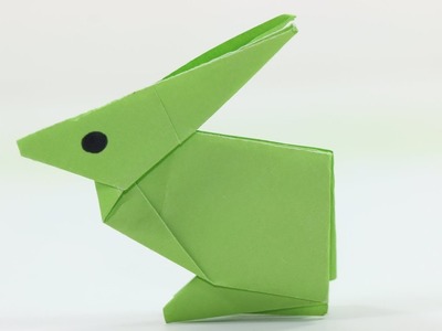 How to make a paper Rabbit - Easy tutorial | Origami Animals | Origami Very Simple Rabbit  for kids