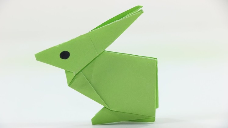 How to make a paper Rabbit - Easy tutorial | Origami Animals | Origami Very Simple Rabbit  for kids