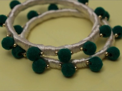 Latest Silk thread bangles making ⭐⭐ DIY bangles making At Home