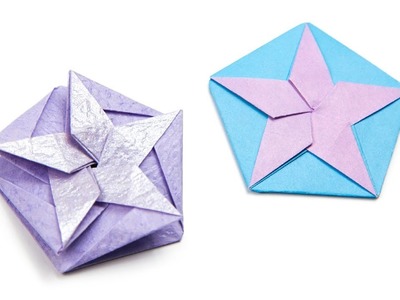 Origami Star Tato. Coaster Tutorial ★ Paper Kawaii