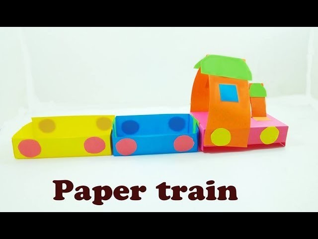 *Paper craft* Paper train craft for kids #Very Easy to make for everyone #just see Paper Magic