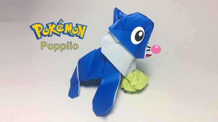 Paper Pokemon: Origami Popplio Tutorial