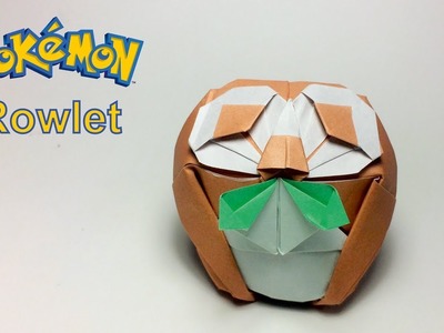 Paper Pokemon: Origami Rowlet Tutorial