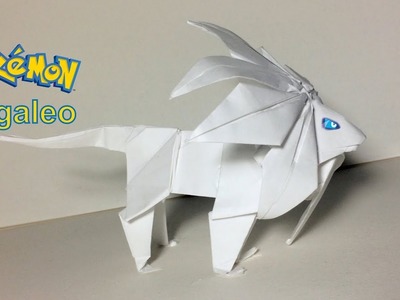 Paper Pokemon: Origami Solgaleo Tutorial
