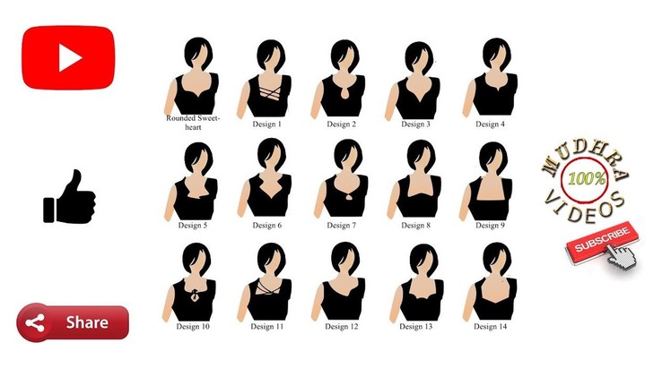 Simple dress neck designs for beginners # neck designs cutting on paper # part 95