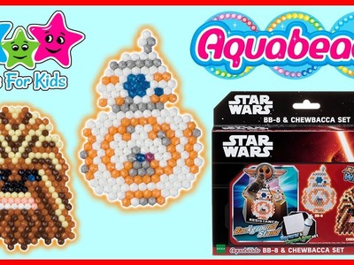 Star Wars AquaBeads Chewbacca Playset Fun & Easy DIY 3D Magic Bead Figures!