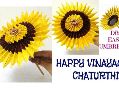 Vinayagar Chaturthi Umbrella | Easy DIY For Kids