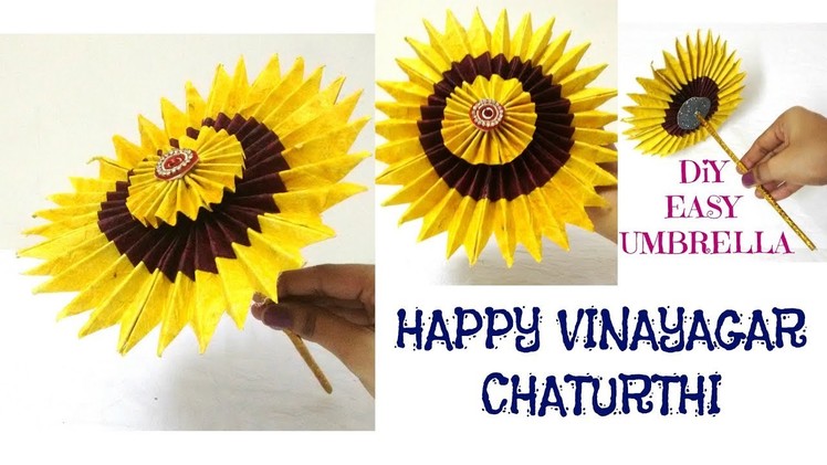 Vinayagar Chaturthi Umbrella | Easy DIY For Kids